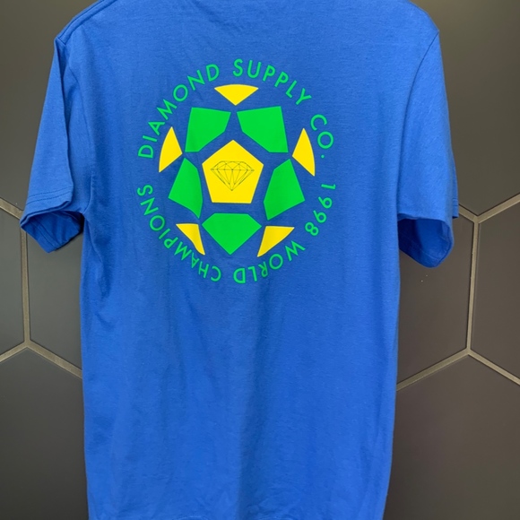 Diamond Supply Co Royal Blue World Champ Shirt - Picture 5 of 5